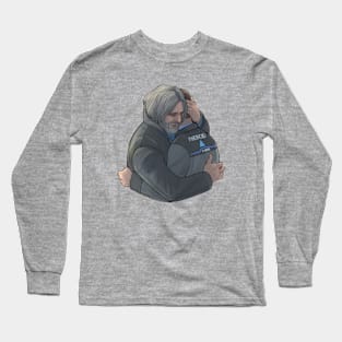 Hank and Connor hug Long Sleeve T-Shirt